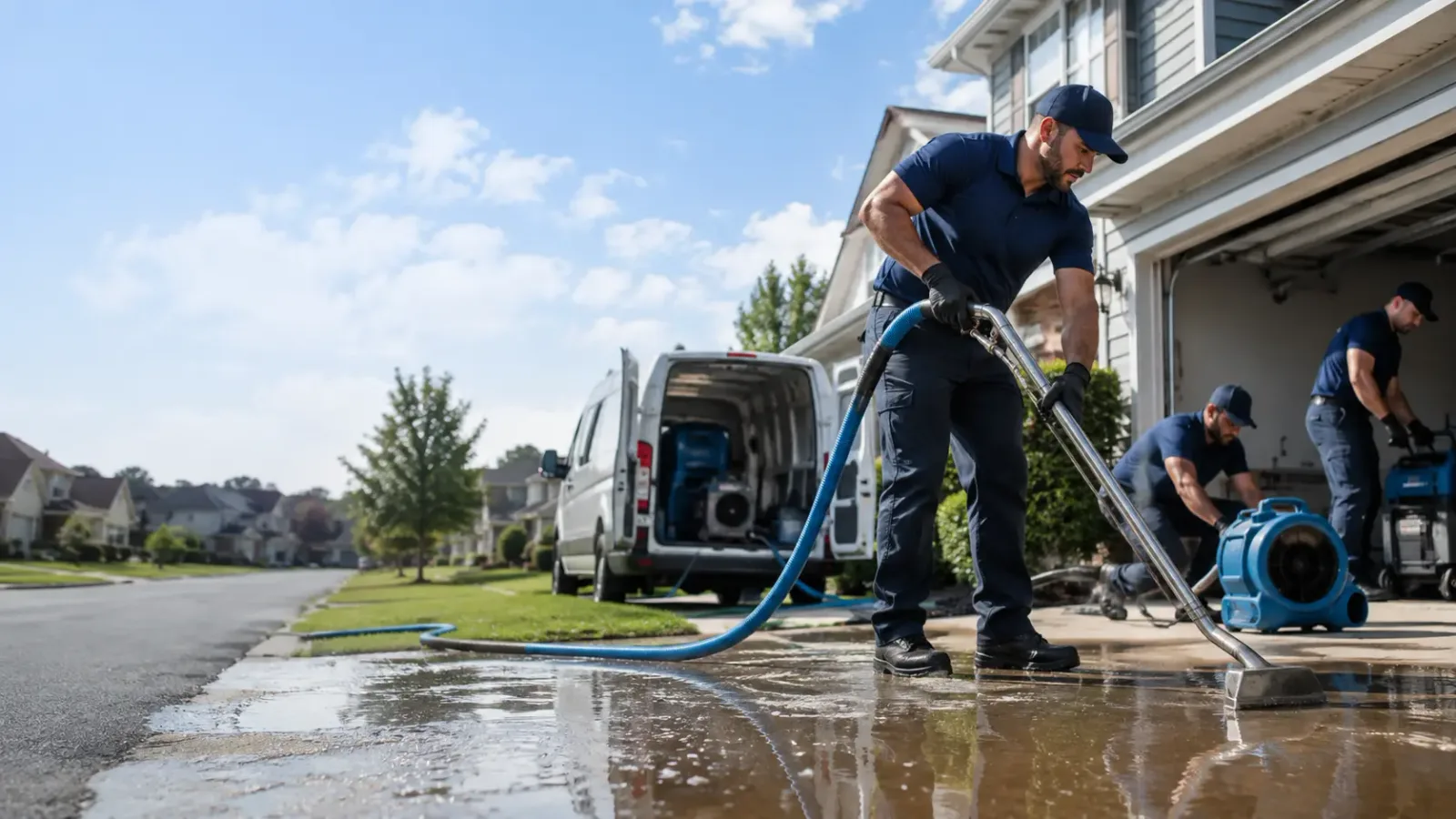 Storm-Related Flood Cleanup in Oakland, MI